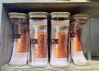  Bocal cylindrique avec couvercle inox – 1.